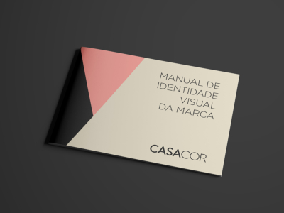 Manuais Identidade visual CASACOR por João Junqueira